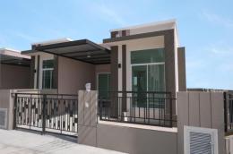 ทาวน์เฮ้าส์ชั้นเดียวมือหนึ่ง บ้านสไตล์โมเดิร์น หนองตำลึง