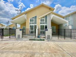 บ้านทาวน์เฮ้าส์ชั้นเดียว มือหนึ่ง สไตล์มินิมอล หนองตำลึง