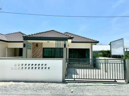 บ้านเดี่ยว ทำเลฝั่งในอมตะ  ตรงข้ามดูโฮม ม.อีเทค