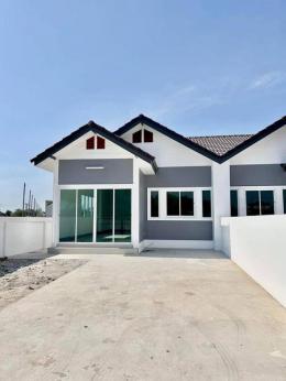 บ้านแฝด. ซอยวัดบุญราศรี ใกล้อมตะนิคมเฟส2,3,4